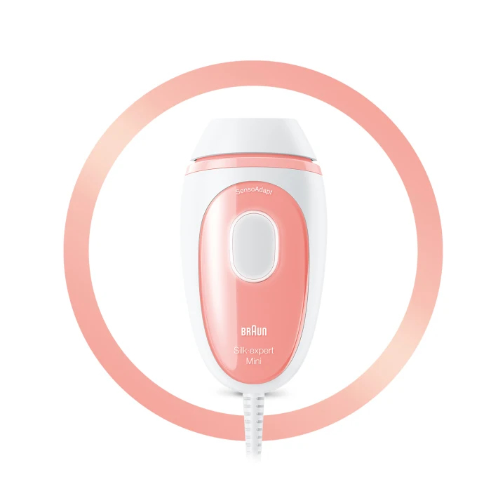 Braun Silk-expert Mini PL1000 IPL Roze, Wit