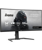 iiyama GCB3482WQSU-B1 computer monitor 86,4 cm (34") 3440 x 1440 Pixels UltraWide Quad HD LED Zwart
