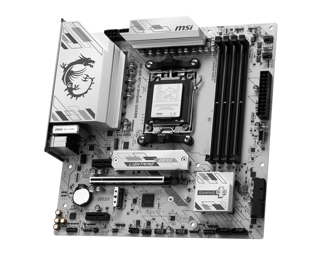 MSI B850M GAMING PLUS WIFI6E moederbord AMD B850 Socket AM5 micro ATX - Afbeelding 3