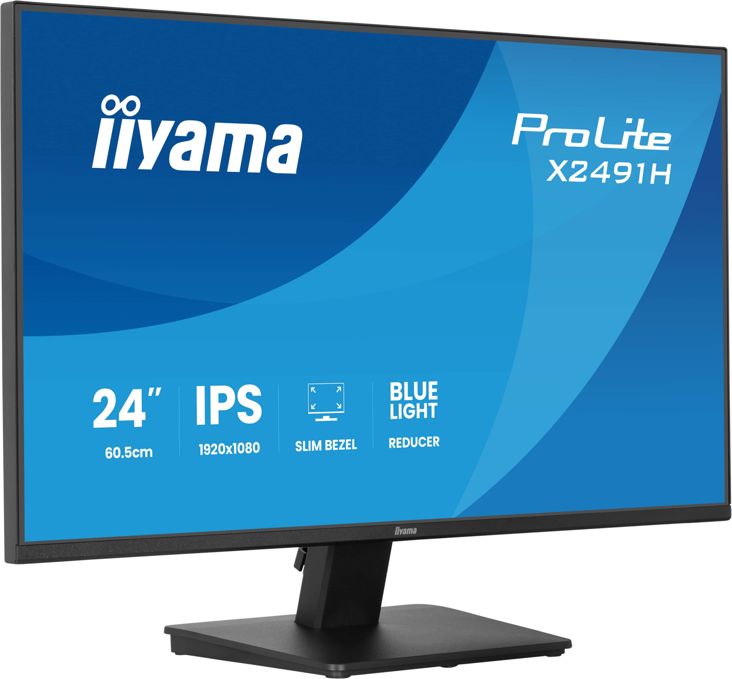 iiyama ProLite X2491H-B1 computer monitor 60,5 cm (23.8") 1920 x 1080 Pixels Full HD LCD Zwart - Afbeelding 4