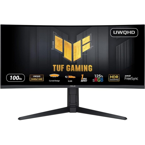 ASUS TUF Gaming VG34VQEL1A computer monitor 86,4 cm (34") 3440 x 1440 Pixels UltraWide Quad HD LED Zwart