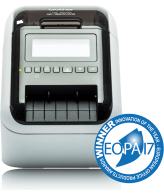 Brother QL-820NWBC labelprinter Direct thermisch Kleur 300 x 300 DPI 176 mm/sec Bedraad en draadloos Ethernet LAN DK Wifi Bluetooth