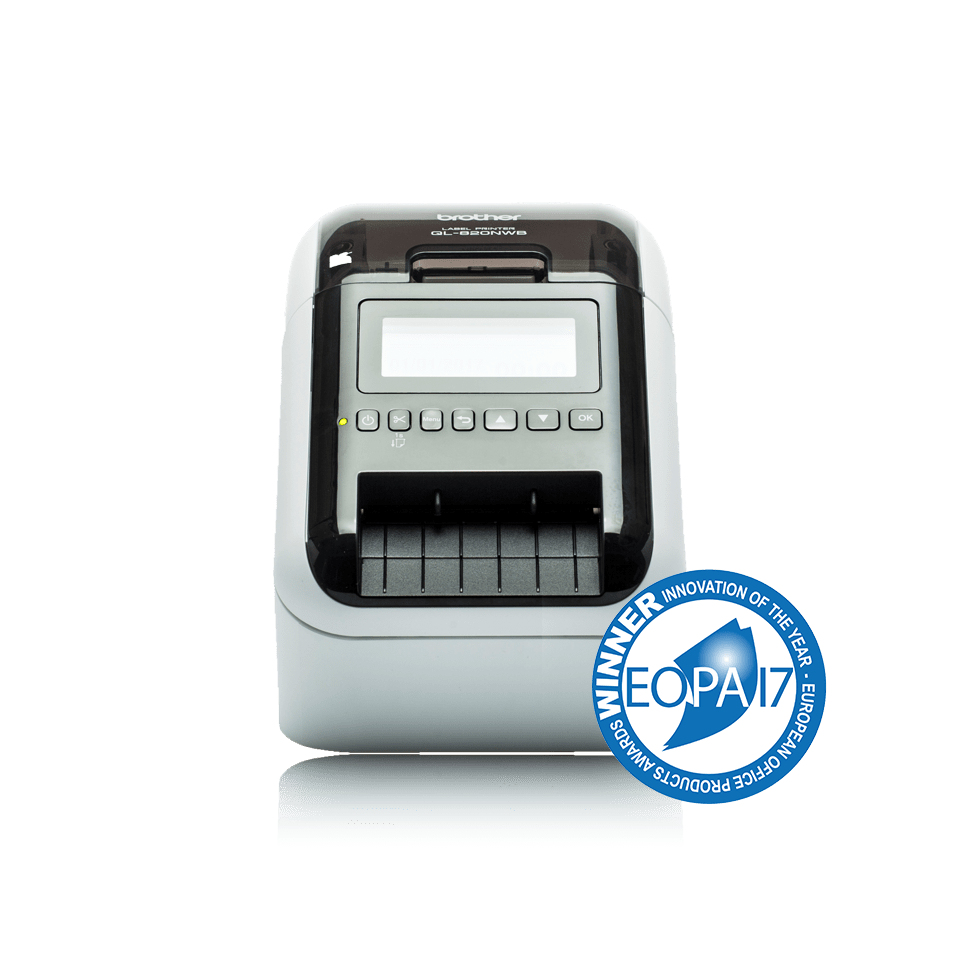 Brother QL-820NWBC labelprinter Direct thermisch Kleur 300 x 300 DPI 176 mm/sec Bedraad en draadloos Ethernet LAN DK Wifi Bluetooth