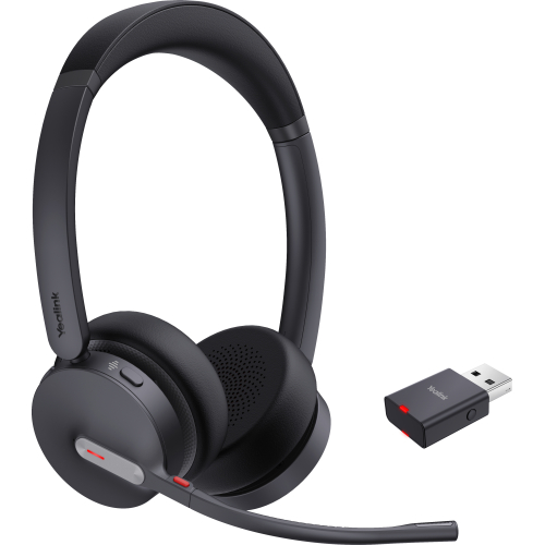 Yealink WH64 Hybrid Dual UC Headset Draadloos Hoofdband Kantoor/callcenter Micro-USB Bluetooth Zwart