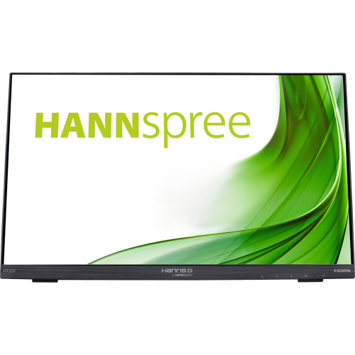 Hannspree HT225HPB computer monitor 54,6 cm (21.5") 1920 x 1080 Pixels Full HD LED Touchscreen Tafelblad Zwart