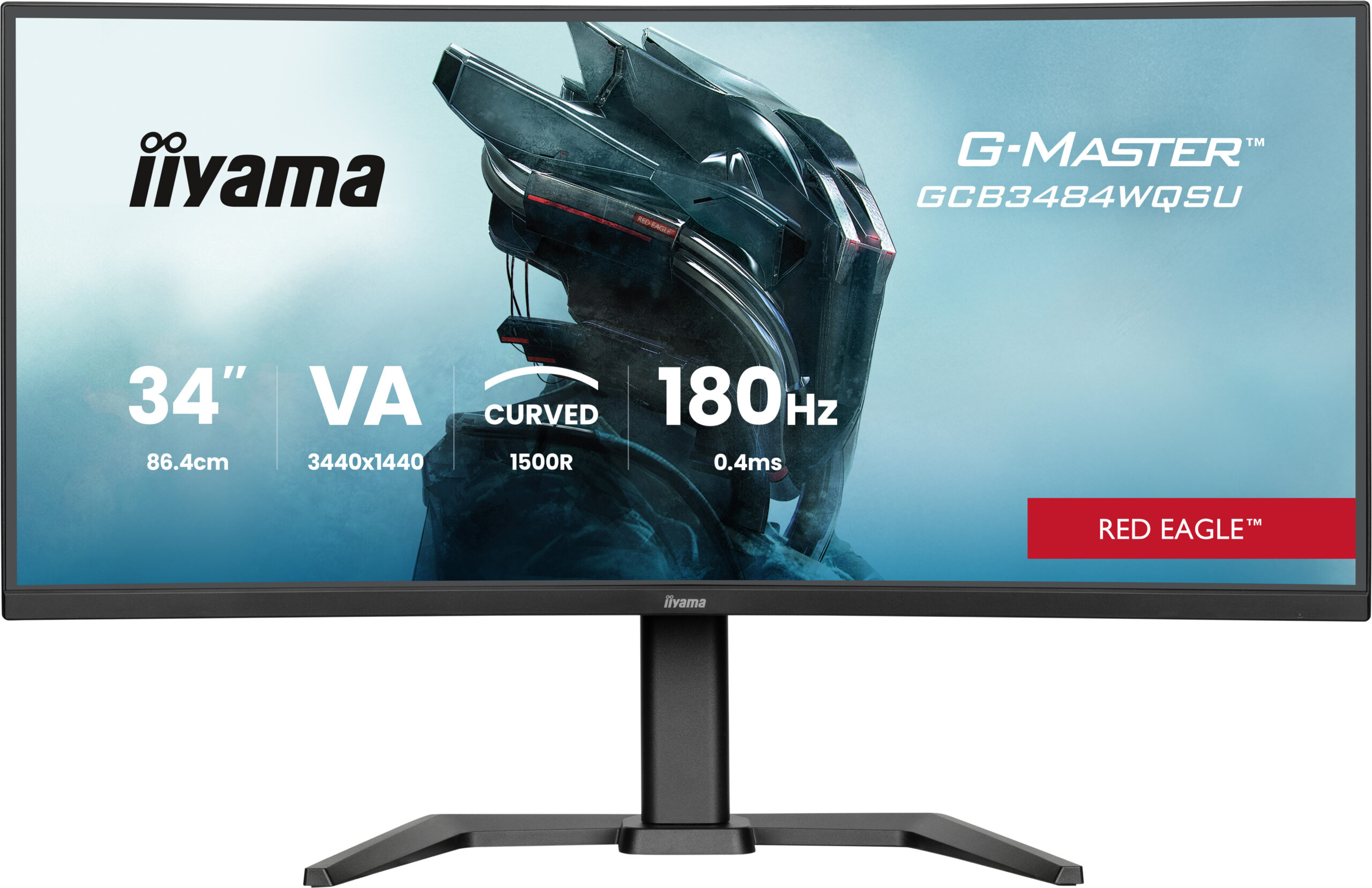iiyama G-MASTER GCB3484WQSU-B1 computer monitor 86,4 cm (34") 3440 x 1440 Pixels UltraWide Quad HD LED Zwart - Afbeelding 2