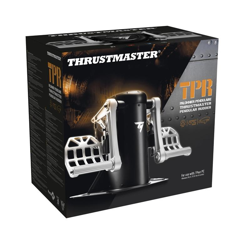 Thrustmaster TPR Rudder Zwart, Zilver USB Vluchtsimulator Analoog PC - Afbeelding 6