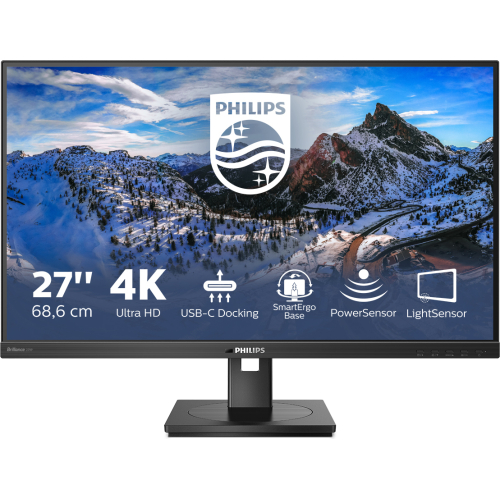 Philips 279P1/00 computer monitor 68,6 cm (27") 3840 x 2160 Pixels 4K Ultra HD LED Zwart