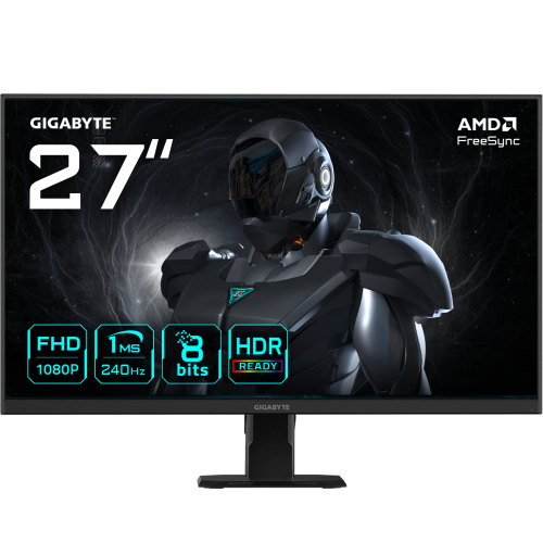 GIGABYTE GS27F2 computer monitor 68,6 cm (27") 1920 x 1080 Pixels Full HD LCD Zwart