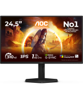 AOC G4 25G4SXU computer monitor 62,2 cm (24.5") 1920 x 1080 Pixels Full HD LED Zwart, Grijs