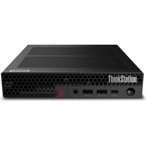 Lenovo ThinkStation P3 Tiny Gen 2 Intel Core Ultra 7 265 64 GB DDR5-SDRAM 1 TB SSD NVIDIA RTX A1000 Windows 11 Pro Mini PC Workstation Zwart