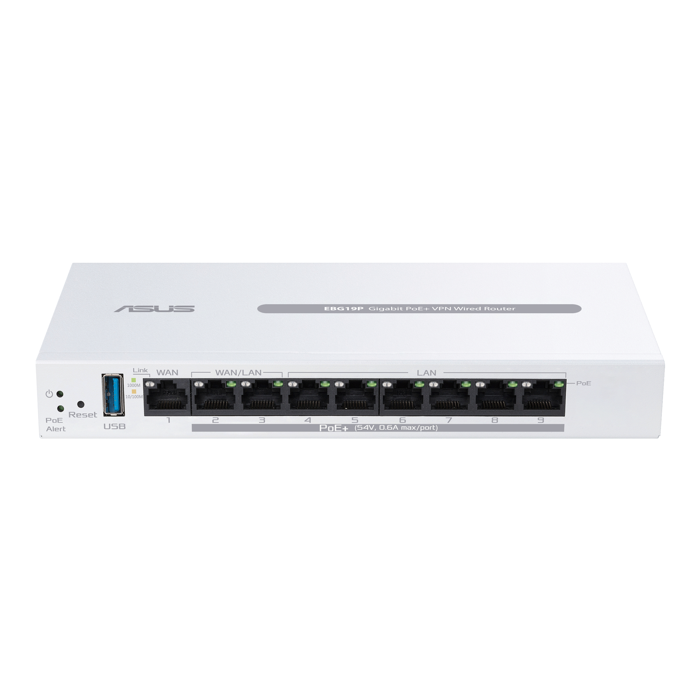 ASUS ExpertWiFi EBG19P bedrade router Gigabit Ethernet Wit - Afbeelding 3