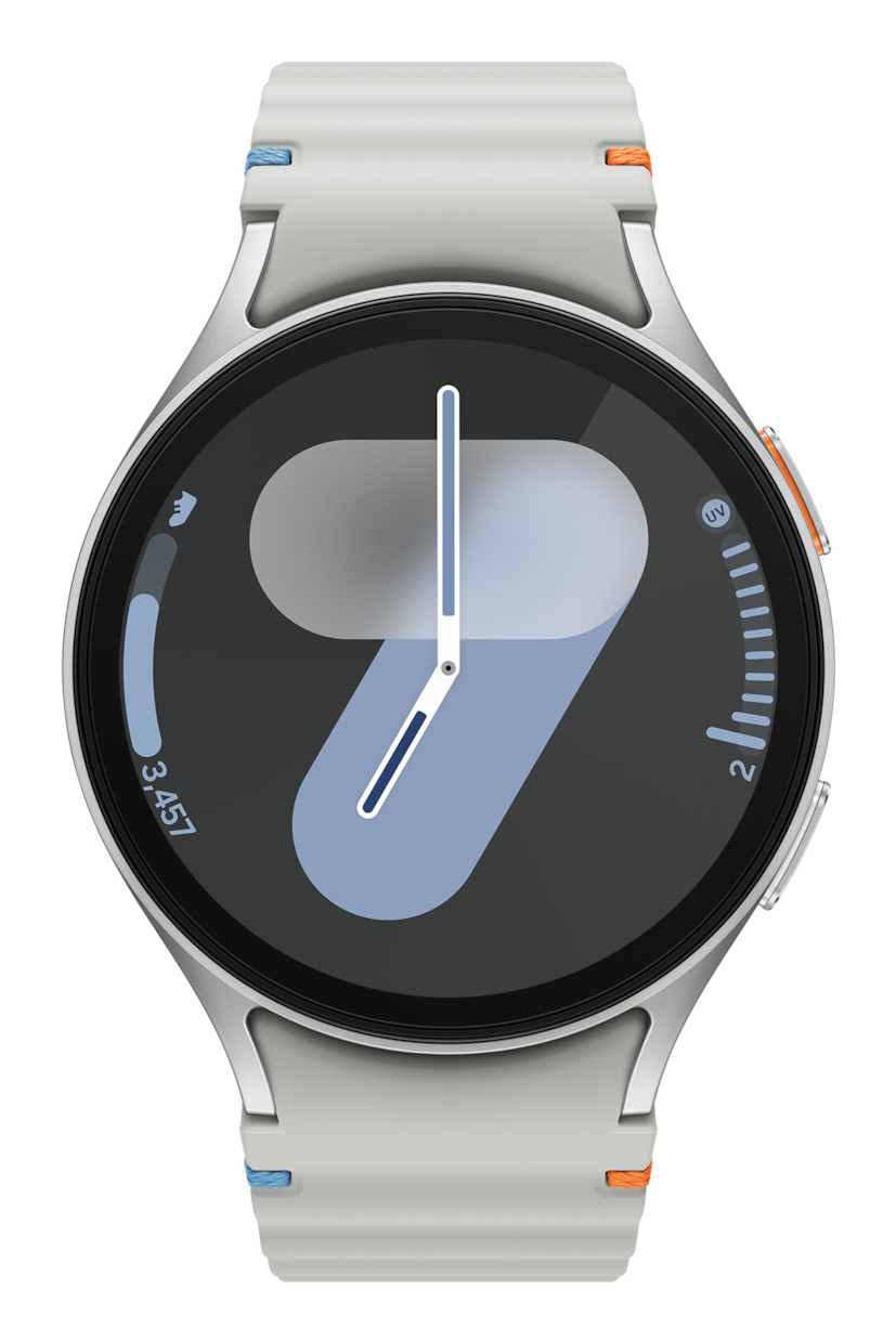 Samsung Galaxy Watch7 3,81 cm (1.5") AMOLED 44 mm Digitaal 480 x 480 Pixels Touchscreen Zilver Wifi GPS - Afbeelding 2