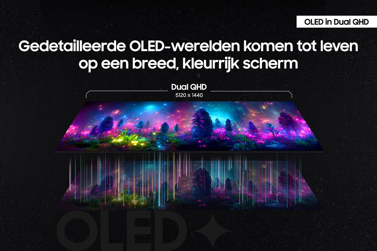 Samsung 49" Odyssey OLED G9 G95SD DQHD 240Hz Smart Gaming Monitor - Afbeelding 3