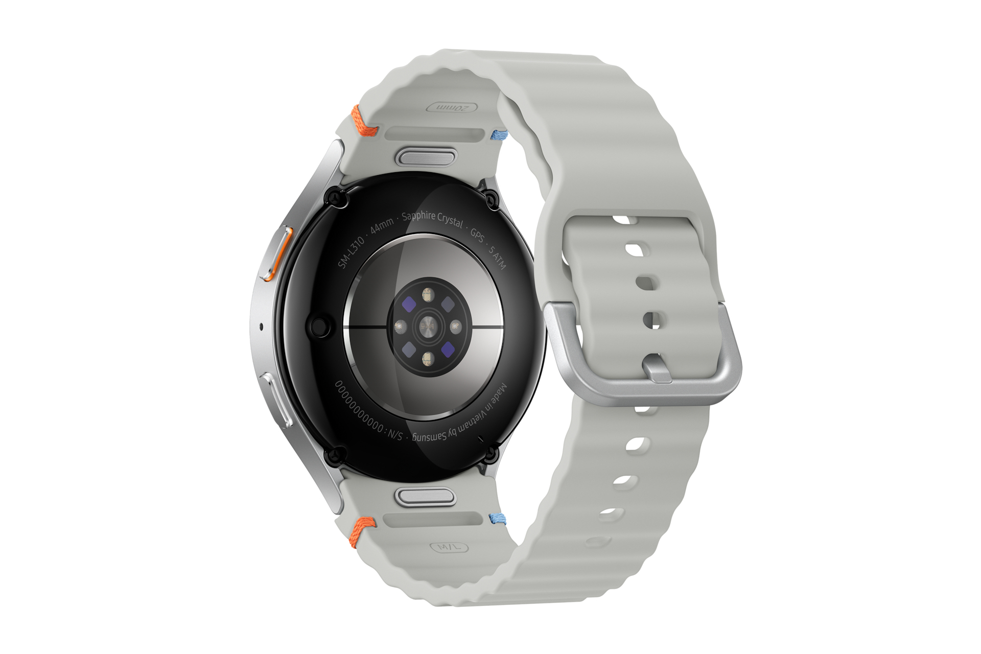 Samsung Galaxy Watch7 3,81 cm (1.5") AMOLED 44 mm Digitaal 480 x 480 Pixels Touchscreen Zilver Wifi GPS - Afbeelding 4