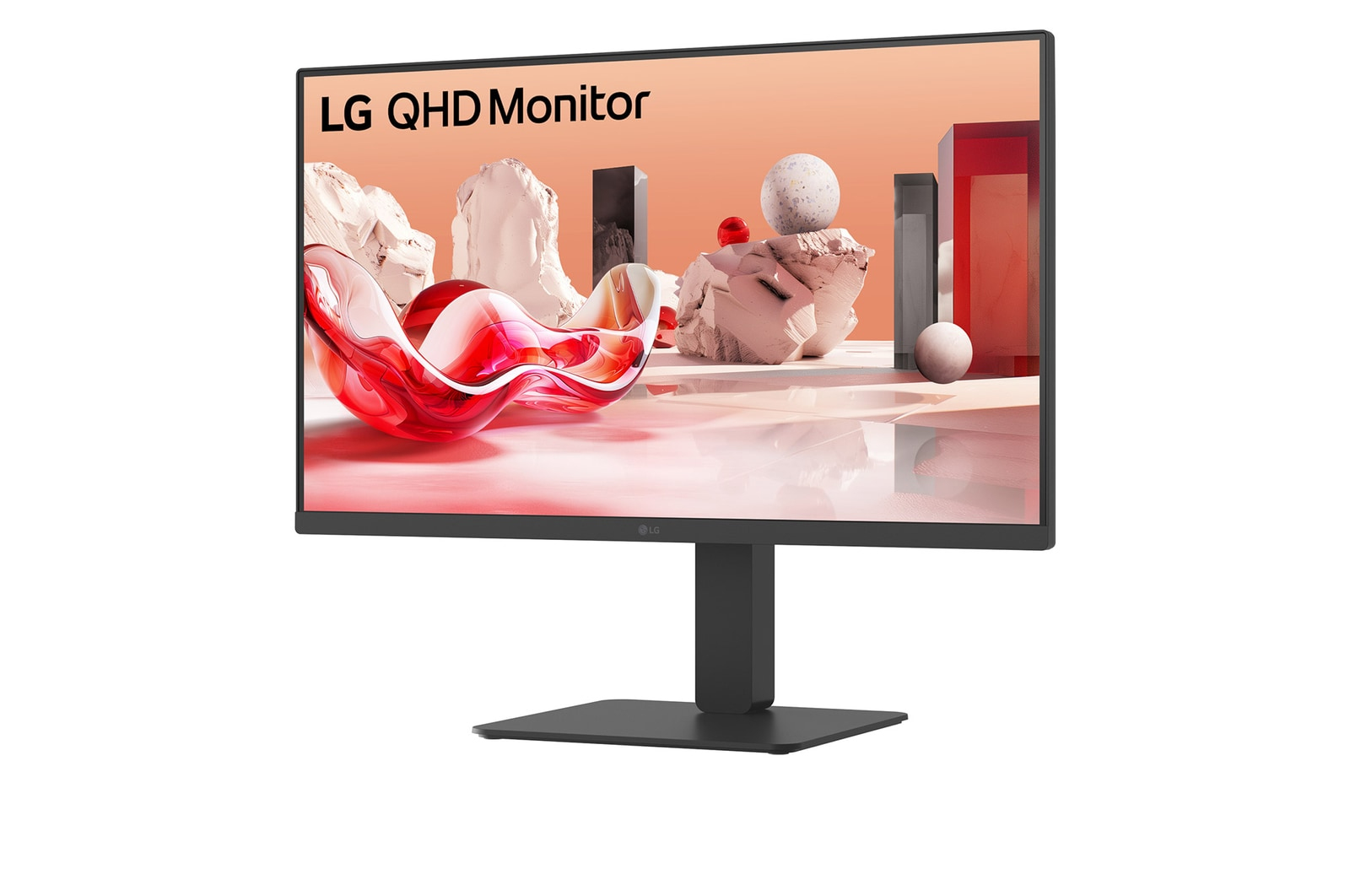 LG 27BA65QB-B.AEU computer monitor 68,6 cm (27") 2560 x 1440 Pixels Wide Quad HD LED Zwart - Afbeelding 2