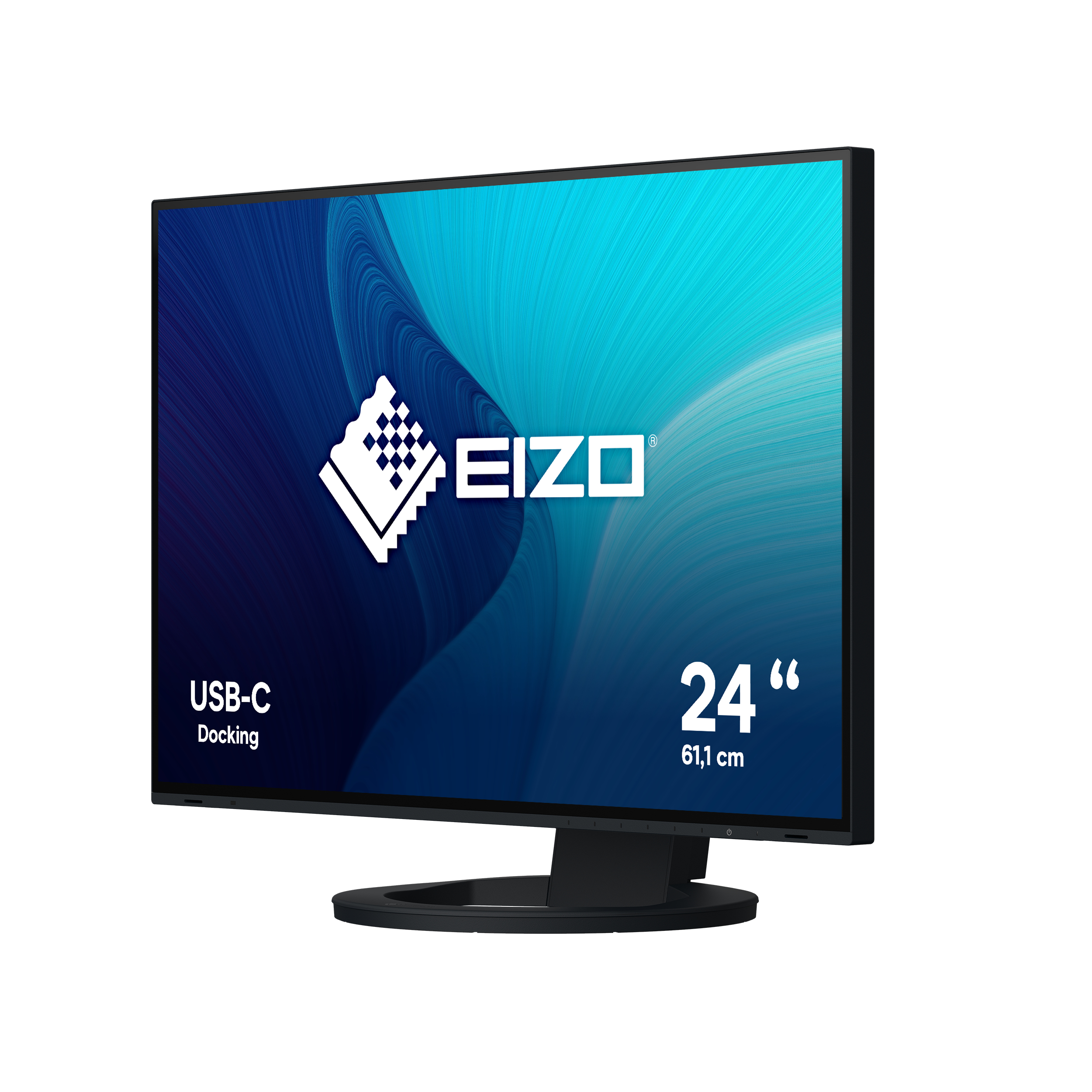 EIZO FlexScan EV2485-BK computer monitor 61,2 cm (24.1") 1920 x 1200 Pixels WUXGA LCD Zwart - Afbeelding 2