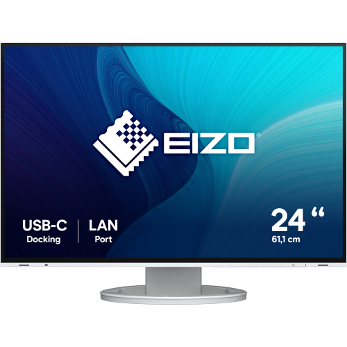EIZO FlexScan EV2495-WT computer monitor 61,2 cm (24.1") 1920 x 1200 Pixels WUXGA LCD Wit