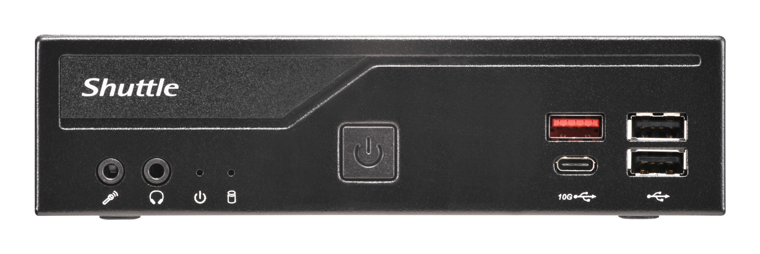 Shuttle Slim PC DH810 , S1851, 1x HDMI (2.1), 1x DP, 1x USB-C (DP), 1x 2.5" , 2x M.2, 2x LAN (Intel 1G + 2.5G), 2x COM, 24/7 permanent gebruik, incl. VESA - Afbeelding 4