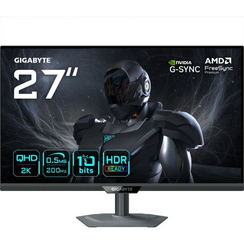 GIGABYTE G27Q20 computer monitor 68,6 cm (27") 2560 x 1440 Pixels Quad HD LED Zwart
