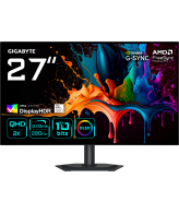 GIGABYTE MO27Q28G computer monitor 68,6 cm (27") 2560 x 1440 Pixels Quad HD OLED Zwart