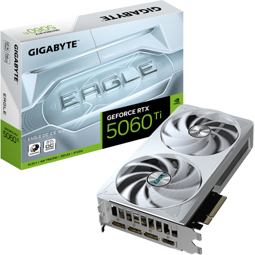 GIGABYTE GeForce RTX 5060 Ti EAGLE OC ICE 16G NVIDIA 16 GB GDDR7
