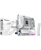 GIGABYTE B860M AORUS ELITE WF6E ICE Intel B860 LGA 1851 (Socket V1) micro ATX
