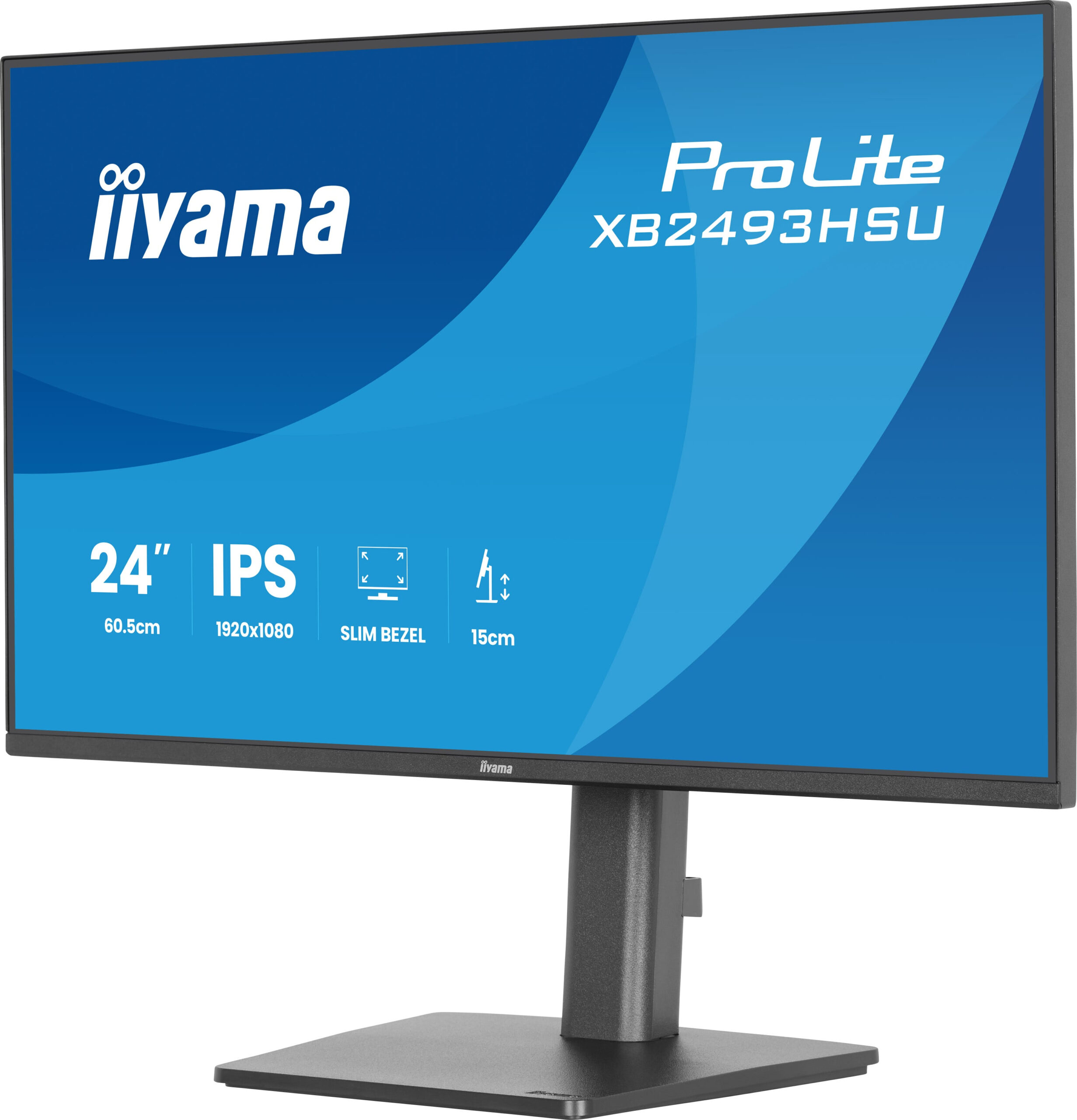 iiyama ProLite XB2493HSU-B1 computer monitor 60,5 cm (23.8") 1920 x 1080 Pixels Full HD LED Zwart - Afbeelding 8