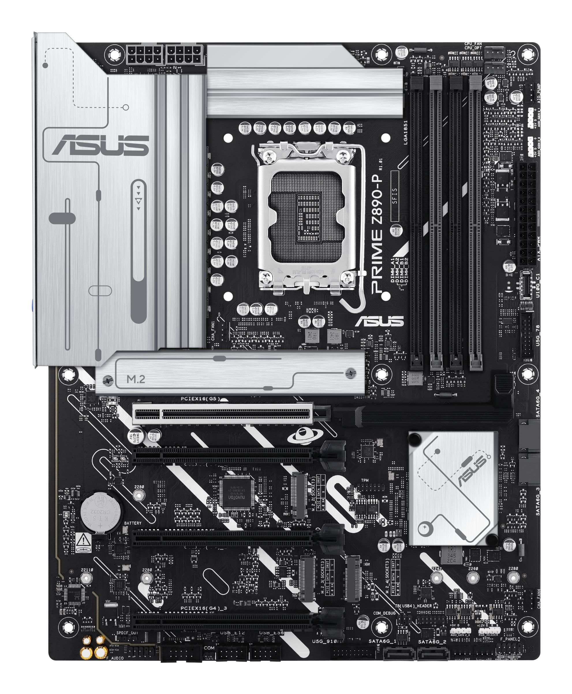 ASUS PRIME Z890-P Intel Z890 LGA 1851 (Socket V1) ATX - Afbeelding 3