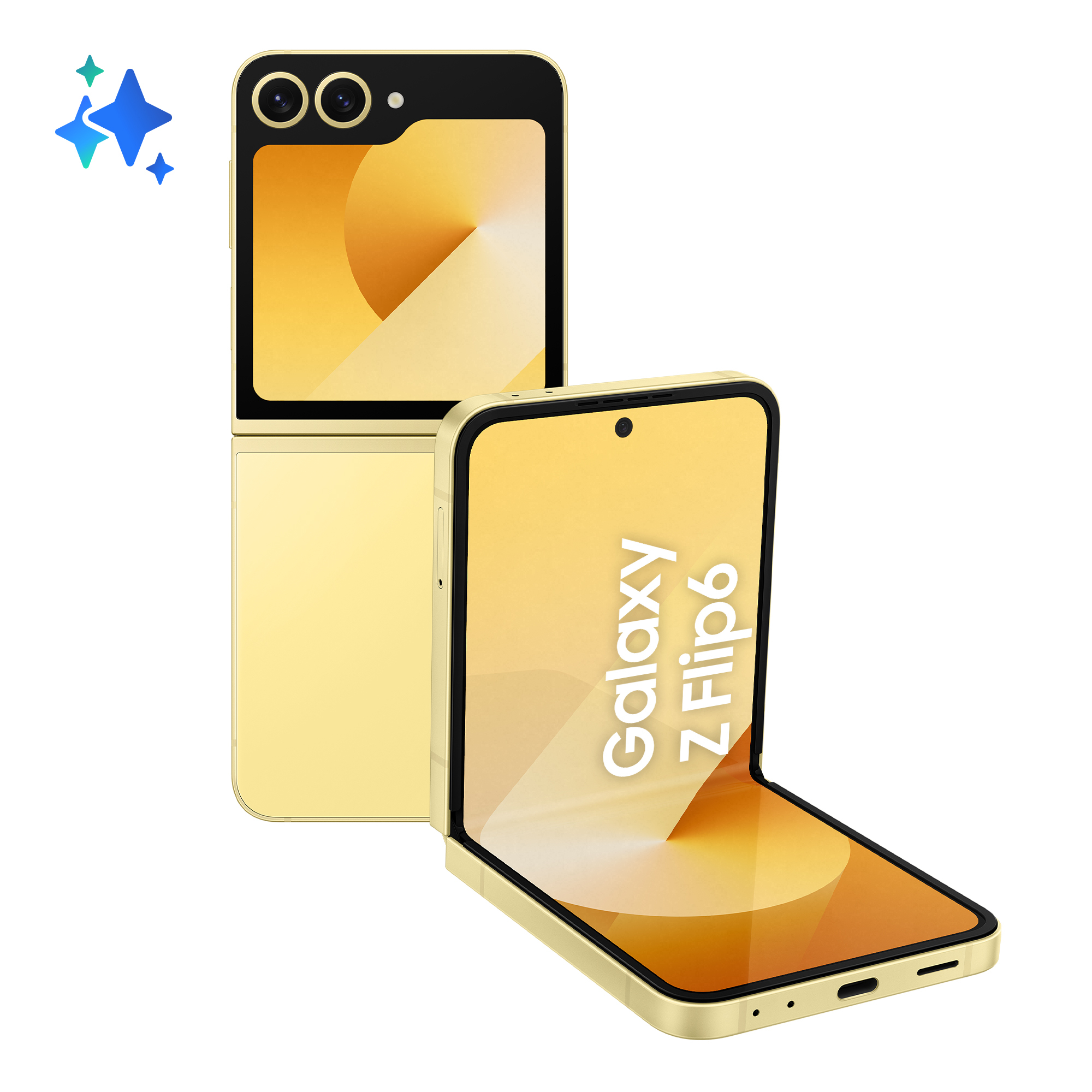 Samsung Galaxy Z Flip6 17 cm (6.7") Dual SIM Android 14 5G USB Type-C 12 GB 256 GB 4000 mAh Geel