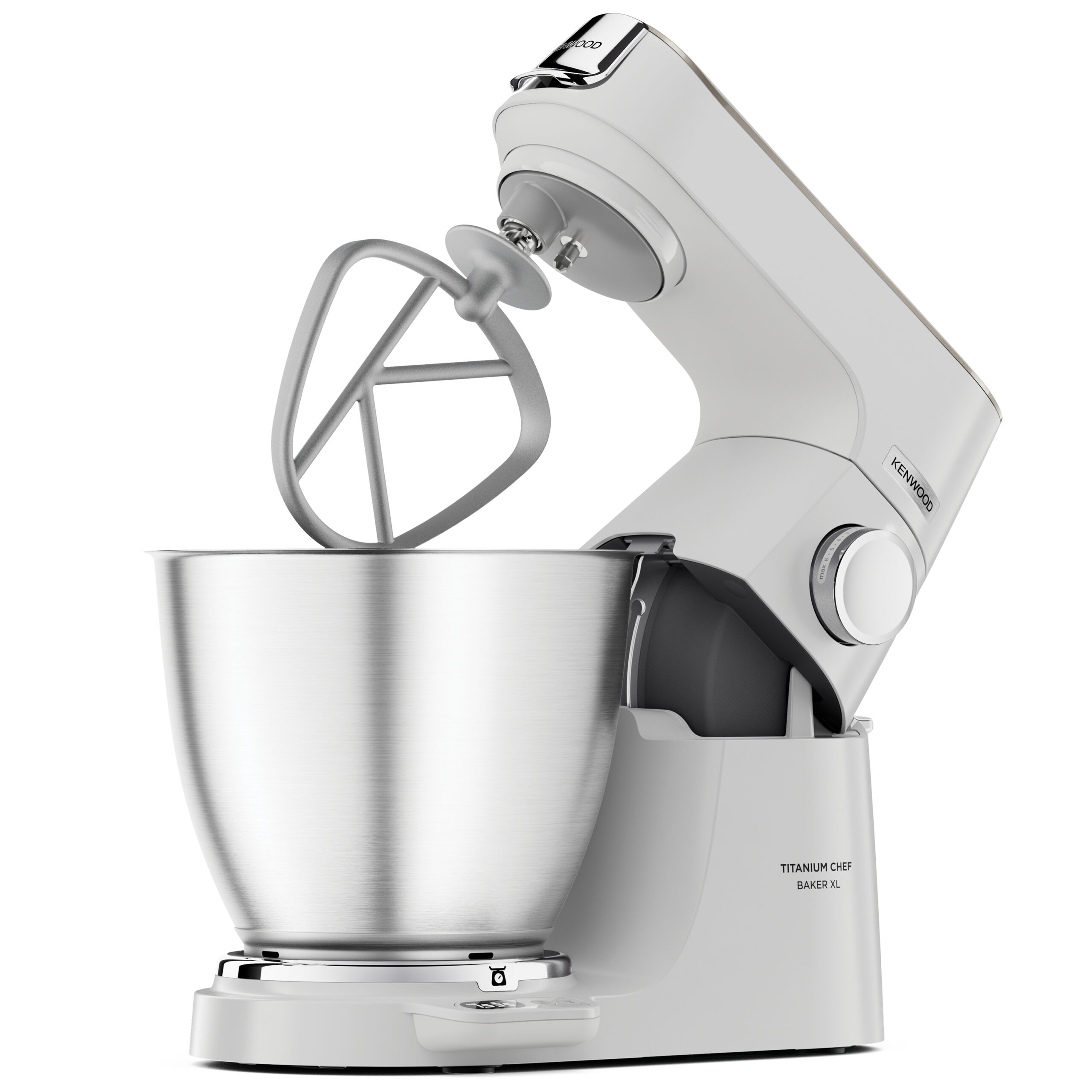 Kenwood Titanium Chef Baker XL keukenmachine 1200 W 7 l Wit Ingebouwde weegschalen - Afbeelding 3