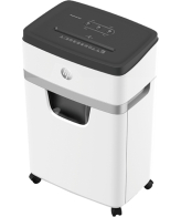 HP OneShred 18CC papiervernietiger Deeltjesversnippering 65 dB 22 cm Wit, Zwart