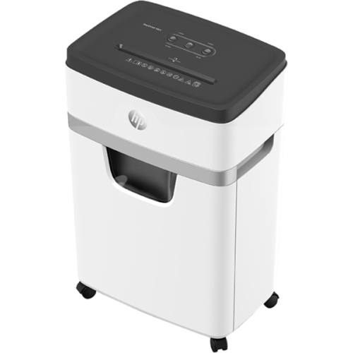 HP OneShred 18CC papiervernietiger Deeltjesversnippering 65 dB 22 cm Wit, Zwart