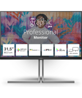 AOC U3 U32U3CV computer monitor 80 cm (31.5") 3840 x 2160 Pixels 4K Ultra HD LCD Zwart
