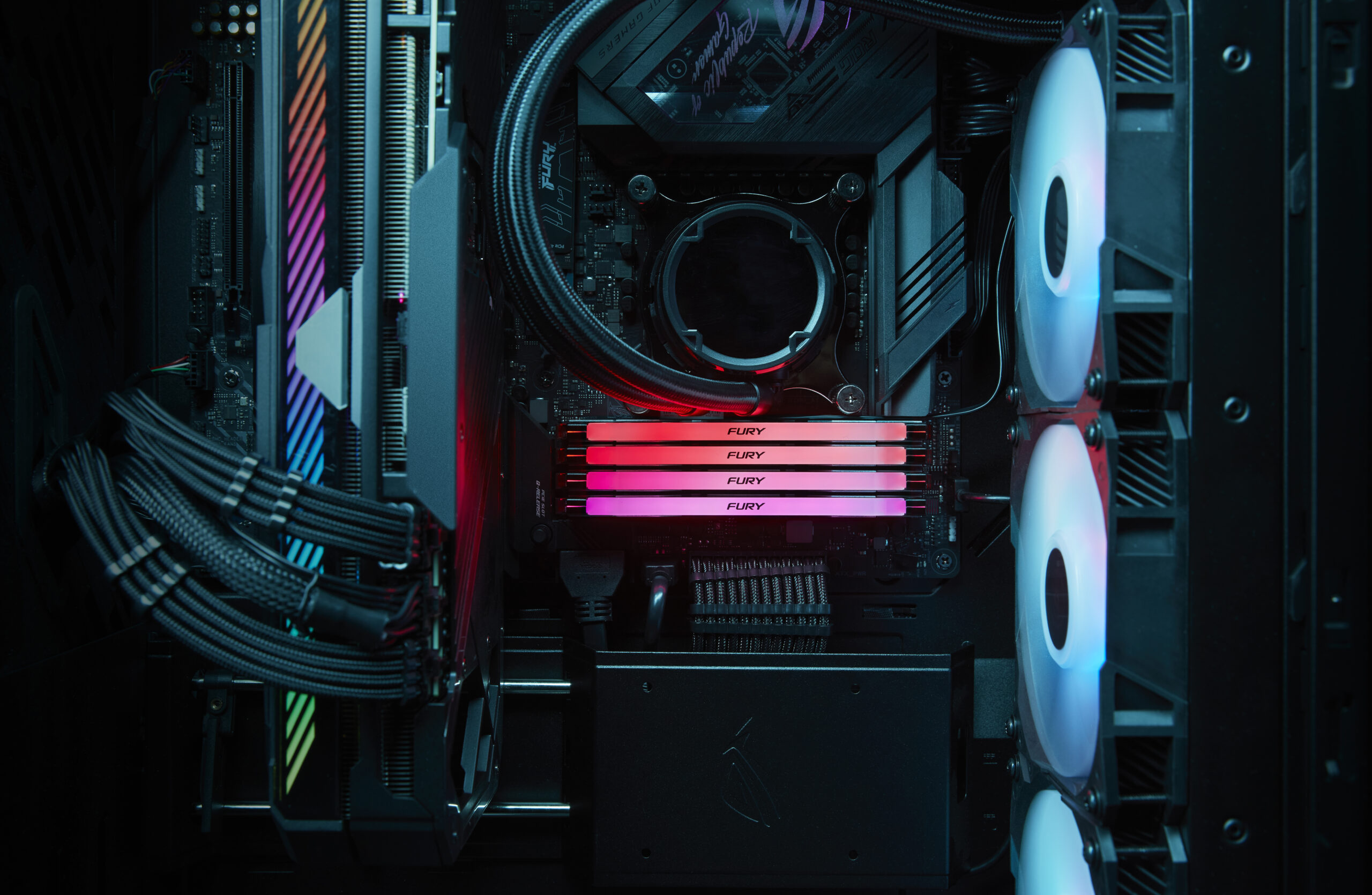 Kingston Technology FURY 32GB 6400MT/s DDR5 CL32 DIMM (set van 2) Renegade RGB - Afbeelding 12
