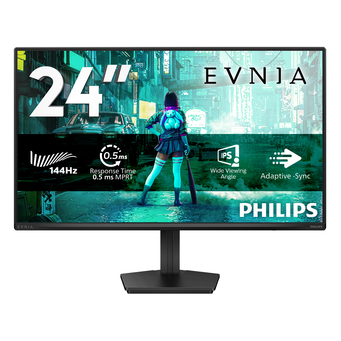 Philips Evnia 3000 24M2N3200NF/00 computer monitor 60,5 cm (23.8") 1920 x 1080 Pixels Full HD LCD Zwart