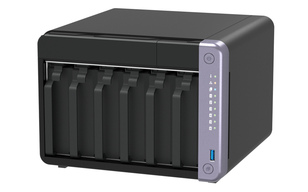 QNAP TS-632X-4G data-opslag-server NAS Tower Alpine Alpine AL-524 4 GB DDR4 QNAP QTS Zwart - Afbeelding 6