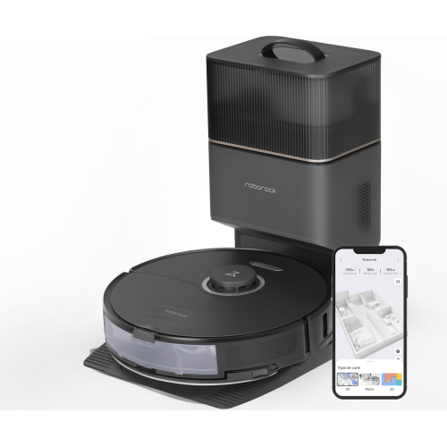 Roborock S8+ 0,35 l Zwart