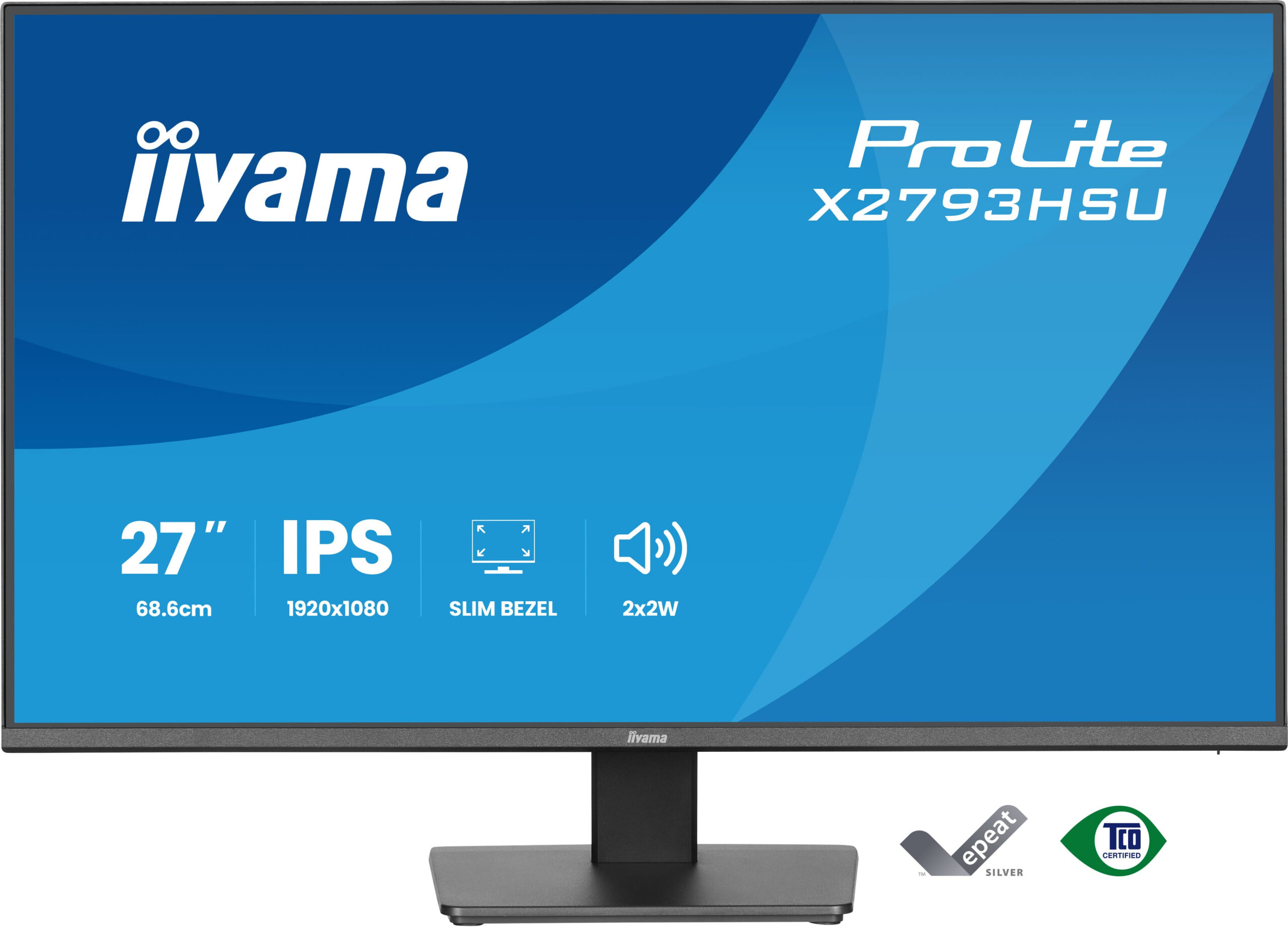 iiyama ProLite X2793HSU-B1 computer monitor 68,6 cm (27") 1920 x 1080 Pixels Full HD LED Zwart - Afbeelding 3