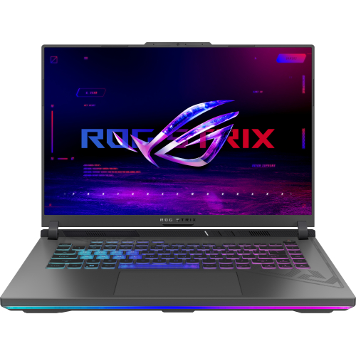 ASUS ROG Strix G16 G614PR-R9161 laptop AMD Ryzen™ 9 8940HX 40,6 cm (16") WUXGA 16 GB DDR5-SDRAM 1 TB SSD NVIDIA GeForce RTX 5070 Ti Wi-Fi 6E (802.11ax) Grijs