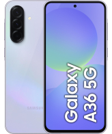 Samsung Galaxy A36 5G 17 cm (6.7") Dual SIM Android 15 USB Type-C 8 GB 256 GB 5000 mAh Lavendel