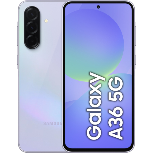 Samsung Galaxy A36 5G 17 cm (6.7") Dual SIM Android 15 USB Type-C 8 GB 256 GB 5000 mAh Lavendel