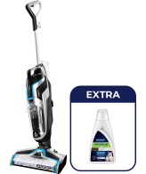 Bissell CrossWave Pet Pro Verticale stofzuiger AC Droog en nat Zakloos 0 l 560 W Zwart, Blauw, Zilver