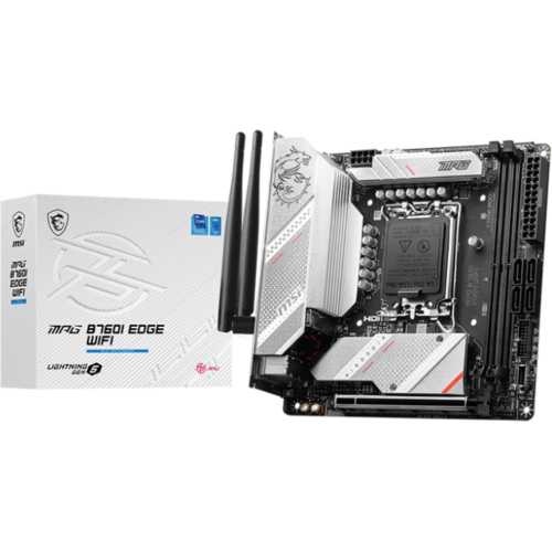 MSI MPG B760I EDGE WIFI moederbord Intel B760 LGA 1700 mini ITX