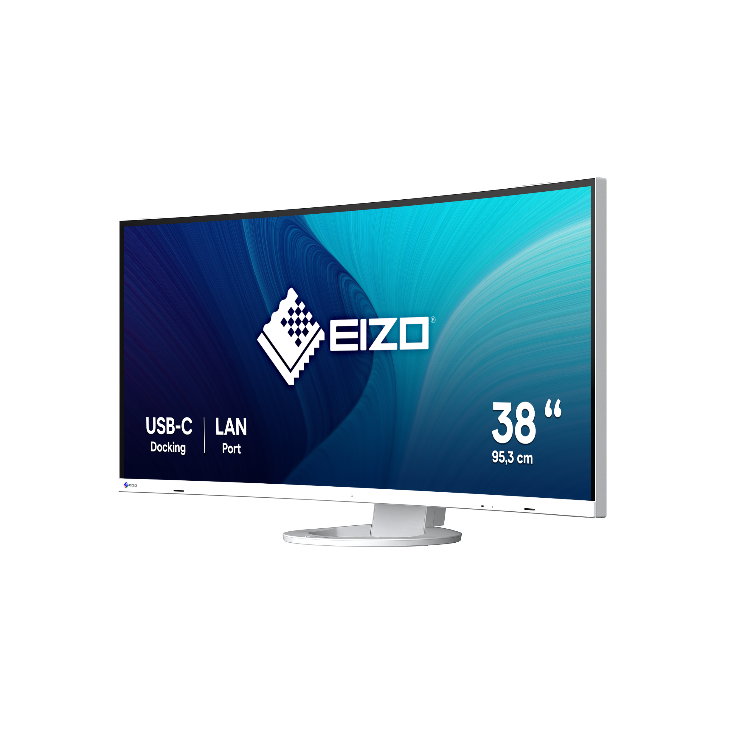 EIZO FlexScan EV3895-WT computer monitor 95,2 cm (37.5") 3840 x 1600 Pixels UltraWide Quad HD+ LCD Wit - Afbeelding 2
