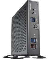 Shuttle XPC slim Barebone DS50U3, Intel i3-1315U, 2x LAN (1x 2.5Gbit ,1x 1Gbit), 1xCOM,1xHDMI,1xDP, 1x VGA, ventilatorloos , 24/7 permanent gebruik