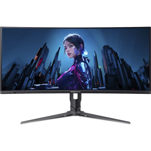 Acer Predator UM.CXXEE.501 computer monitor 86,4 cm (34") 3440 x 1440 Pixels UltraWide Quad HD QD-OLED Zwart