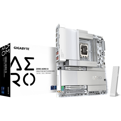 GIGABYTE Z890 AERO D moederbord Intel Z890 LGA 1851 (Socket V1) Verlengd ATX