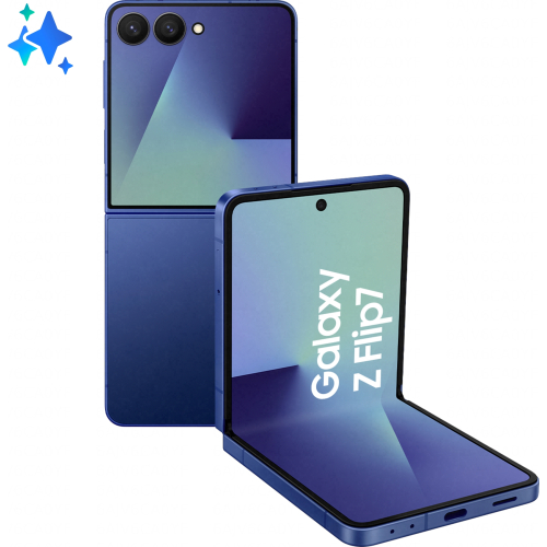 Samsung Galaxy Z Flip7 17,3 cm (6.8") 5G 12 GB 512 GB 4300 mAh Blauw
