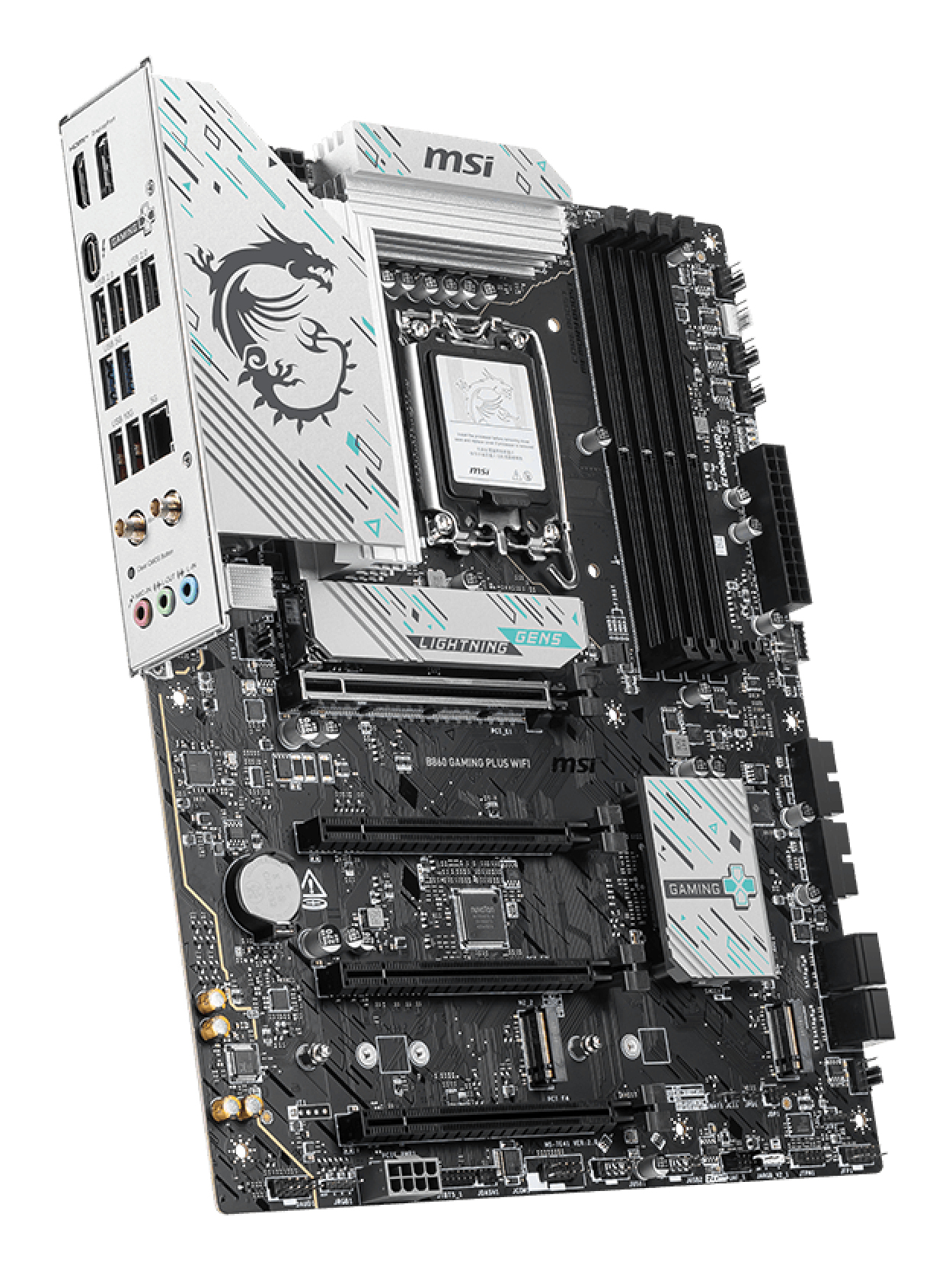 MSI B860 GAMING PLUS WIFI moederbord Intel B860 LGA 1851 (Socket V1) ATX - Afbeelding 4
